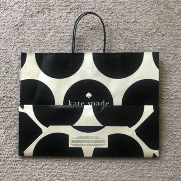 Kate Spade- Paper Shopping Bag. - Picture 2 of 2